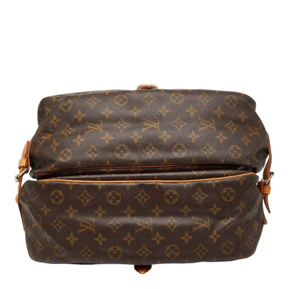 LOUIS VUITTON Brown Monogram Leather Shoulder Bag - Picture 3 of 13